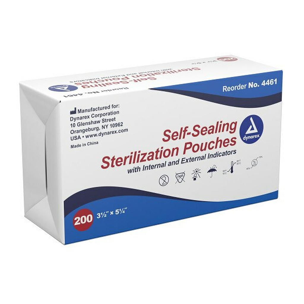 [116-101] Self-sealing strerilization pouches [3.50&quot; x 5.25&quot;]