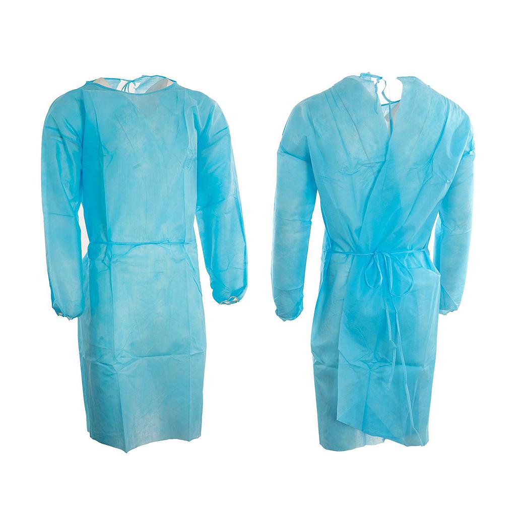 [119-076] Disposable isolation gown {↓} - Reg.: 25$ / 10