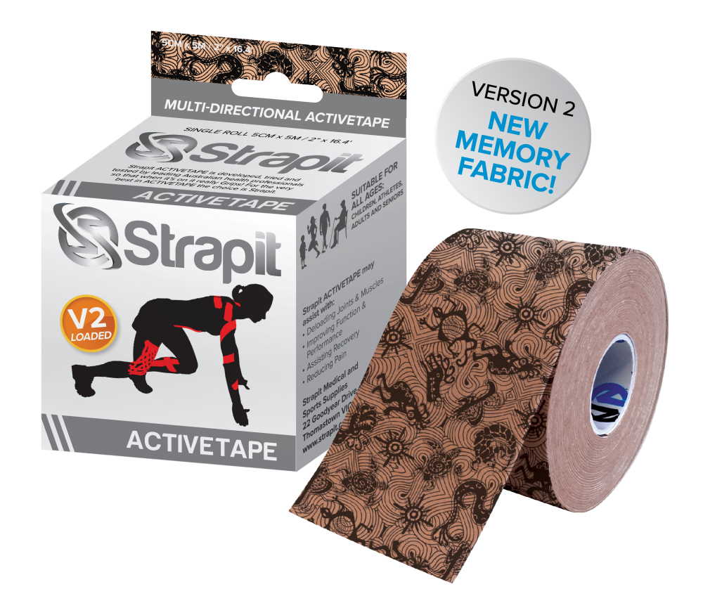 Strapit Active V2 avec motif tattoo