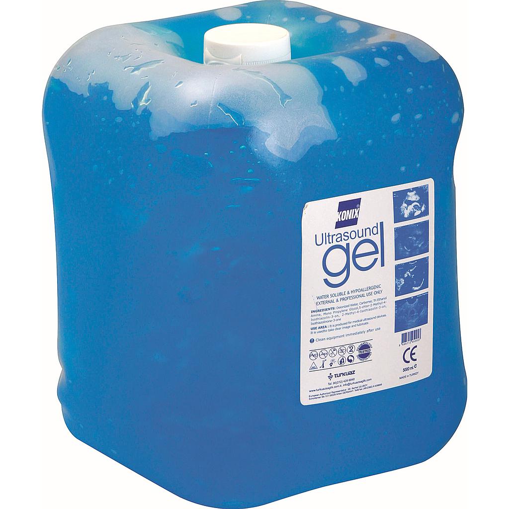 [121-090] High viscosity ultrasound gel (5L) - Blue