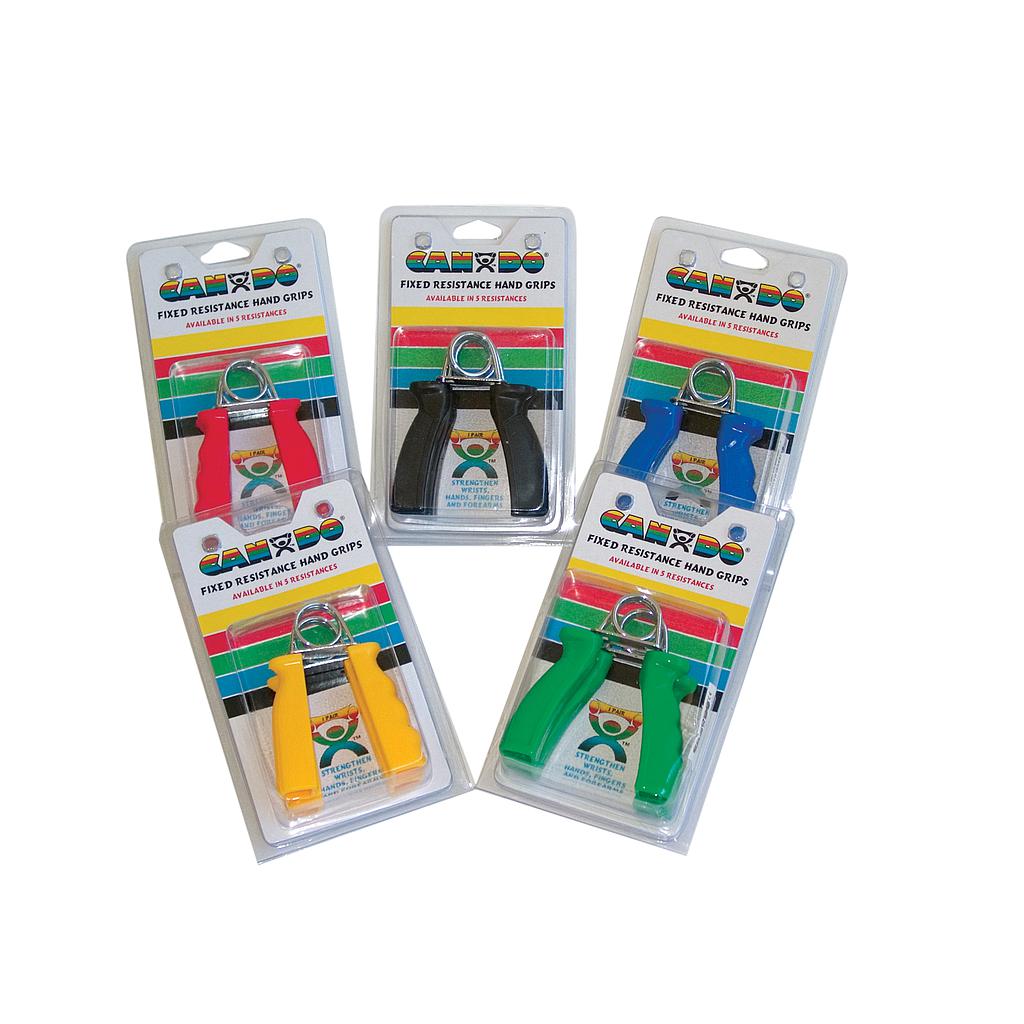 [103-900] Set of five (5) pairs of ErgoGrip hand exercisers
