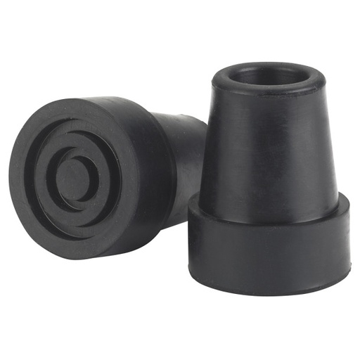 [122-103] Embout de canne 1.9 cm (0.75&quot;) - Noir 
